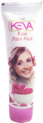 

KEVA ROSE FACE PACK combo pack SUITABLE FOR NORMAL AND DRY SKIN WITH HERBAL BLEND OF ALOE VERA AND ROSE HIP OIL(150 g)