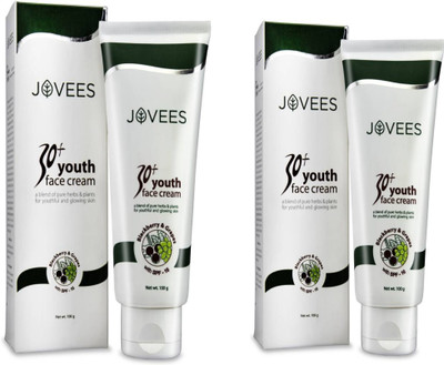 

Jovees 30+ Youth Face Cream-Blackberry & Grapes With SPF-16. (Pack of 2)(100 g)