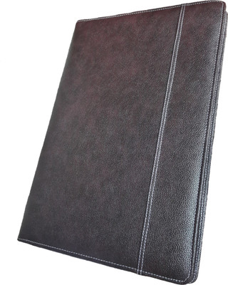 

TLO office file Lather Document holder(Set Of 1, Dark brown)