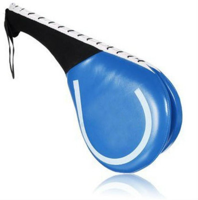 

Shrih Double Kick Pad Karate Kick Pad boxing Pad Kicking Shield(Blue)