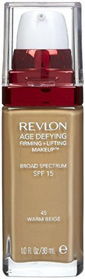

Revlon Age Defying Firming + Lifting Makeup 45 Warm Beige Pack Of 4 Foundation(Brown)
