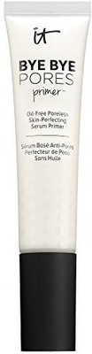 

It Cosmetics Bye Bye Pores Primer Oil-Free Poreless Skin-Perfecting Serum Primer Foundation(Brown)