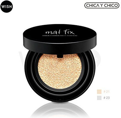 

Chica Y Chico Matt Cushion, Cushion Foundation, Liquid Foundation, 15G Foundation(Brown)