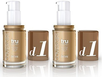 

Cover Girl Trublend Liquid Makeup Creamy Beige D1 Pack Of 2 Foundation(Brown)