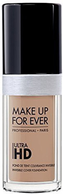 

Make Up For Ever Foundation Ultra Hd Fluid Foundation Ultra Hd 127Y335 Dark Sand Authentic100% From Paris France Smooth Oil Free Cover Ance Dark Spot Brightening 30Ml Foundation(Brown)