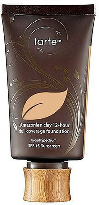 

Tarte Amazonian Clay 12-Hour Full Coverage Foundation Broad Spectrum Spf 15 Sunscreen, Fair Beige, 1.7 Oz Foundation(Brown)