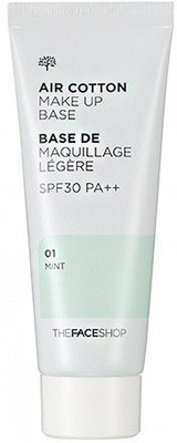 

The Face Shop Air Cotton Make Up Base Sbf30 Pa++ 01 Mint 40Ml Foundation(Brown)