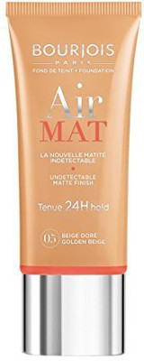 

Bourjois Air Mat Undetectable Matte Finish 24H Foundation For Women 05 Golden Beige 1 Ounce Foundation(Brown)