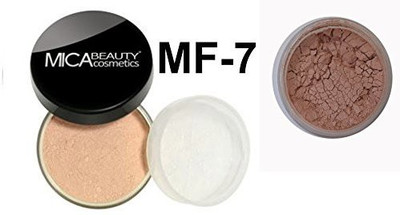 

Micabeauty Bundle 2 Items: 1X Mica Beauty Mineral Makeup Foundation Mf7 Lady Godiva And 1X Itay Matching Bronzer Foundation(Brown)