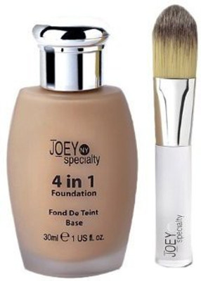 

Joey New York Pecialty 4 In 1 Foundation Light Beige For Normal To Oily Skin Foundation(Brown)