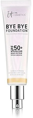 

It Cosmetics Bye Bye Foundation Spf 50+ Full Coverage Anti-Aging Moisturizer - 1.014Oz - Medium Foundation(Brown)
