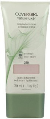 

Cover Girl Natureluxe Silk Foundation Chamois 330 1 Oz 2 Ea Foundation(Brown)