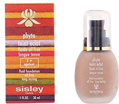 

Sisley Phyto Teint Eclat Fluid Foundation For Women, No. 3+ Apricot, 0.25 Pound Foundation(Brown)