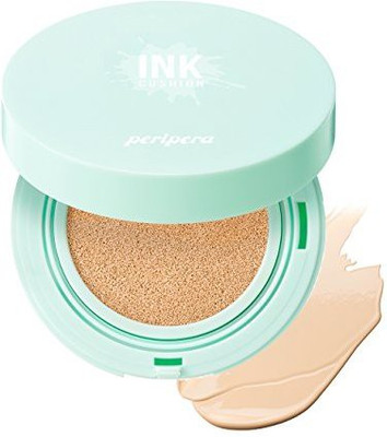 Peripera Inklasting Mint Cushion 0.5 Ounce 001 Ivory Foundation(Brown)
