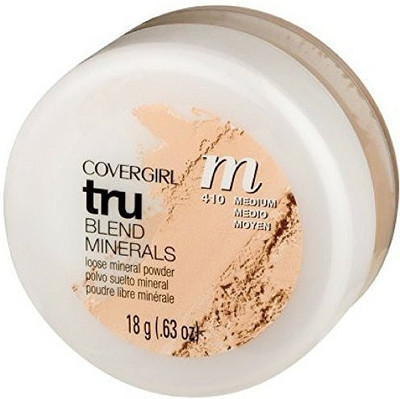 

Cover Girl Trublend Minerals Loose Powder Medium 410 0.63 Oz Pack Of 3 Foundation(Brown)