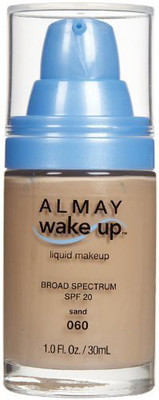 

Almay Wake-Up Liquid Makeup, Sand-060 Foundation(Brown)