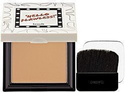 

Jitonrad Benefit Hello Flawless! Custom Powder Cover Up For Face Spf15 All The World S My Stage Beige 7G 0.25Oz Foundation(Brown)