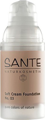 

Sante Soft Cream Foundation, Sunny Beige 03, 1.01 Fluid Ounce Foundation(Brown)