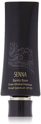 

Senna Cosmetics Barely Base Sheer Mineral Makeup, Medium Foundation(Brown)