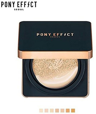 

Pony Effect Everlasting Cushion Foundation 15G + Refill 21 Rosy Ivory Foundation(Brown)