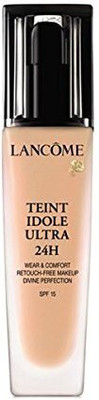 

Lancome Paris Teint Idole Ultra 24H Wear & Comfort RetouchFree Divine Perfection Foundation OilFree. FragranceFree Spf 15 310 Bisque C Foundation(Brown)