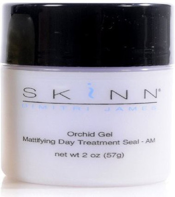 

Skinn Cosmetics Skinn Orchid Gel Mattefying Day Treatment Seal Purple Primer - Supersize 2 Oz Foundation(Brown)