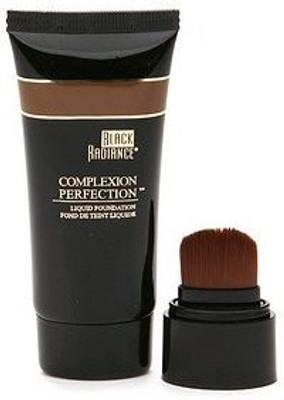 

Black Radiance Complexion Perfection Liquid Foundation, Ebony, 1 Fl Oz Foundation(Brown)