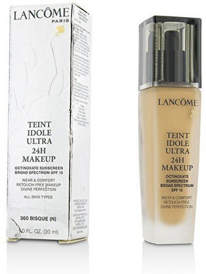 

Lancome Paris Teint Idole Ultra 24H Long Wear Foundation 360 Bisque N Foundation(Brown)