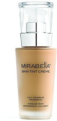 

Mirabella Skin Tint Cr�me Full Coverage Liquid Mineral Foundation - Iii W, 30Ml/1.0 Fl.Oz Foundation(Brown)