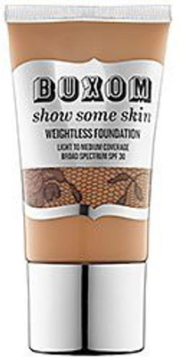 

Buxom Show Some Skin Weightless Foundation Spf 30 - Sweet As Honey - Cool Pink For Medium Skin Tones 1.5 Oz, (Bnib) Foundation(Brown)