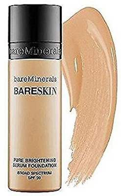 

Bare Escentuals Bare Minerals Bareskin Brightening Serum Foundation Buff 10 Foundation(Brown)