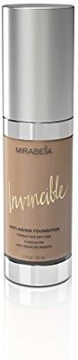 

Mirabella Invincible AntiAging Full Coverage Hd Liquid Foundation Dark V 1 Fl.Oz. Foundation(Brown)