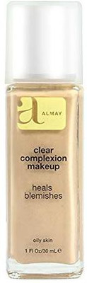 

Almay Clear Complexion Liquid Makeup Naked 1 Fl Oz 30 Ml Foundation(Brown)