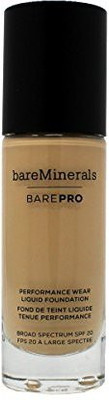 

Bare Escentuals Bareminerals Barepro Performance Wear Liquid Foundation Golden Nude 13, 1 Fluid Ounce Foundation(Brown)