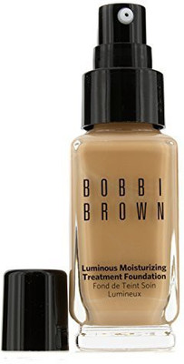 

Bobbi Brown Luminous Moisturizing Treatment Foundation 4.5 Warm Natural 30Ml 1Oz Foundation(Brown)