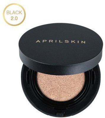 

April Skin Magic Snow Cushion Black 2.0 15G (23 Natural Beige) Foundation(Brown)