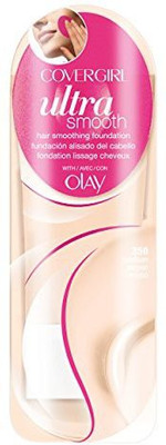 

Cover Girl Ultrasmooth Foundation Plus Applicator, Ivory 805, 0.85 Fluid Ounce Foundation(Brown)
