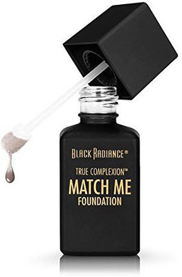 

Black Radiance True Complexion Match Me Foundation Light To Medium 1 Ounce Foundation(Brown)