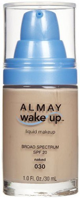 

Almay WakeUp Liquid Makeup Naked030 Pack Of 2 Foundation(Brown)