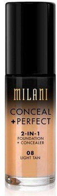 

Milani Conceal + Perfect 2In1 Foundation + Concealer Light Tan Foundation(Brown)