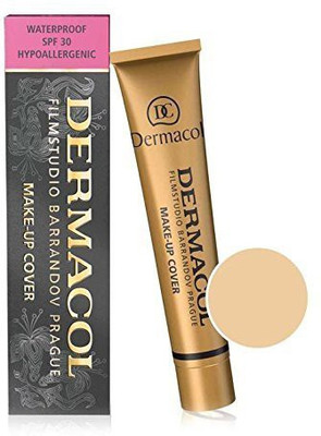 

Dermacol MakeUp Cover Waterproof Hypoallergenic Foundation 30G 100% Original Guaranteed 209 Foundation(Brown)