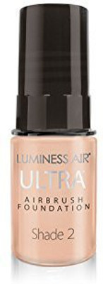 Luminess Air Airbrush Ultra Dewy Finish Foundation Shade 2 0.25 Oz Foundation(Brown)