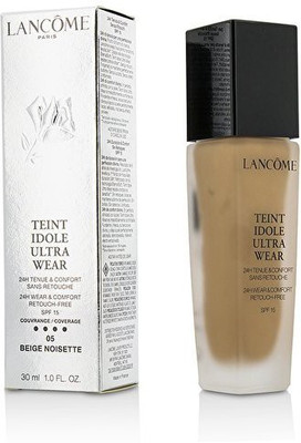 

Lancome Paris Teint Idole Ultra Wear 24H Wear & Comfort Foundation Spf 15 05 Beige Noisette 30Ml 1Oz Foundation(Brown)