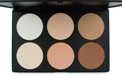 

Eforstore Hot Sale Professional 6 Colors Contour Face Blush Power Foundation Makeup Palette (#01) Foundation(Brown)