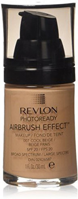 

Revlon Photoready Airbrush Effect Makeup Cool Beige Foundation(Brown)