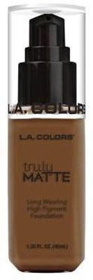 

L.A. Colors L.A. Colors Truly Matte Long Wearing High Pigment Foundation Clm364 Mahogany Foundation(Brown)