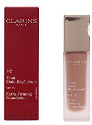 

Clarins Extra Firming Foundation With Spf 15, 112 Amber, 1.1 Ounce Foundation(Brown)