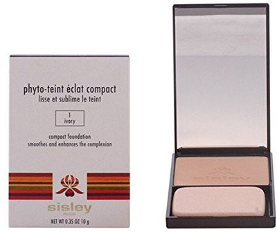 

Sisley Phyto Teint Eclat Compact Foundation 1 Ivory 0.35 Ounce Foundation(Brown)