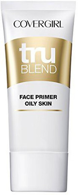 

Cover Girl Trublend Primer For Oily Skin, 1 Oz Foundation(Brown)