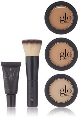 

Glo Skin Beauty Meet Your Match Mineral Makeup 3Step Foundation Kit Honey 2.9 G. Foundation(Brown)